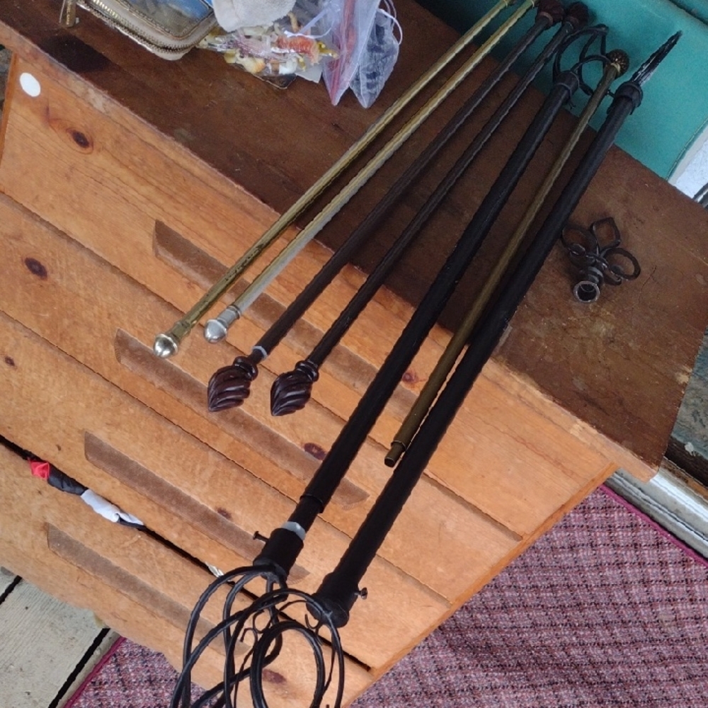 Decorative Curtain Rods Sets(3)